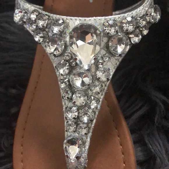 Justice Rhinstone T-Strap sandals - Picture 5 of 6